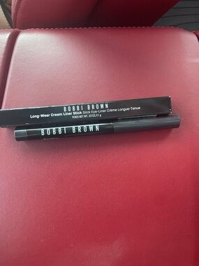 Bobbi Brown Long-Wear Cream Liner Stick - Black Panther matte NIB .03 oz